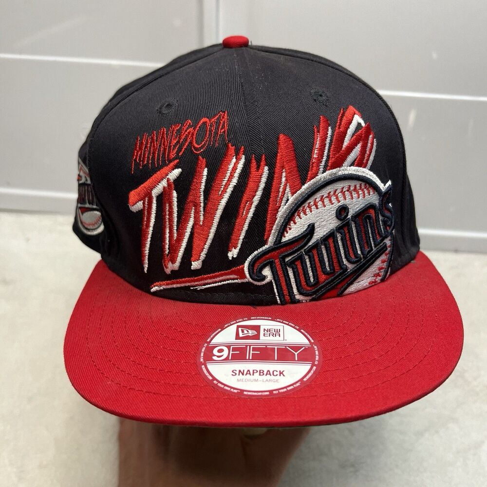 Minnesota Twins 9Fifty New Era SnapBack Hat New Logo Med-Large Retro MLB
